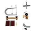 5 Pieces Guitar Bridge Clamp Clip Tools DIY Making Luthier Clipping Tool