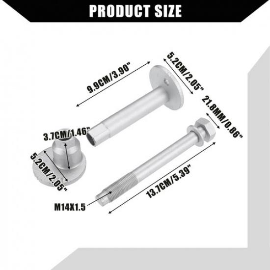 Pack (4) No.48409-35050 Cam Plate Toe Adjust Bolts For Toyota 4Runner 1996-2002