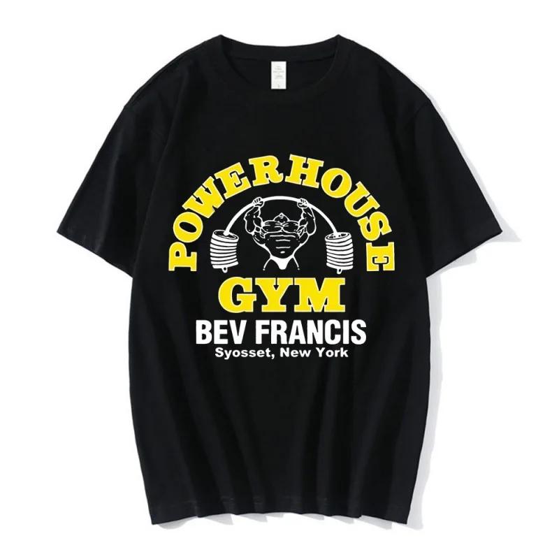

Fashion Cotton Causal T Shirt Women Clothing Powerhouse Gym T-shirt Unisex Tops Fitness Tees Streetwear Graphic Oversized Tshirt 4XL
