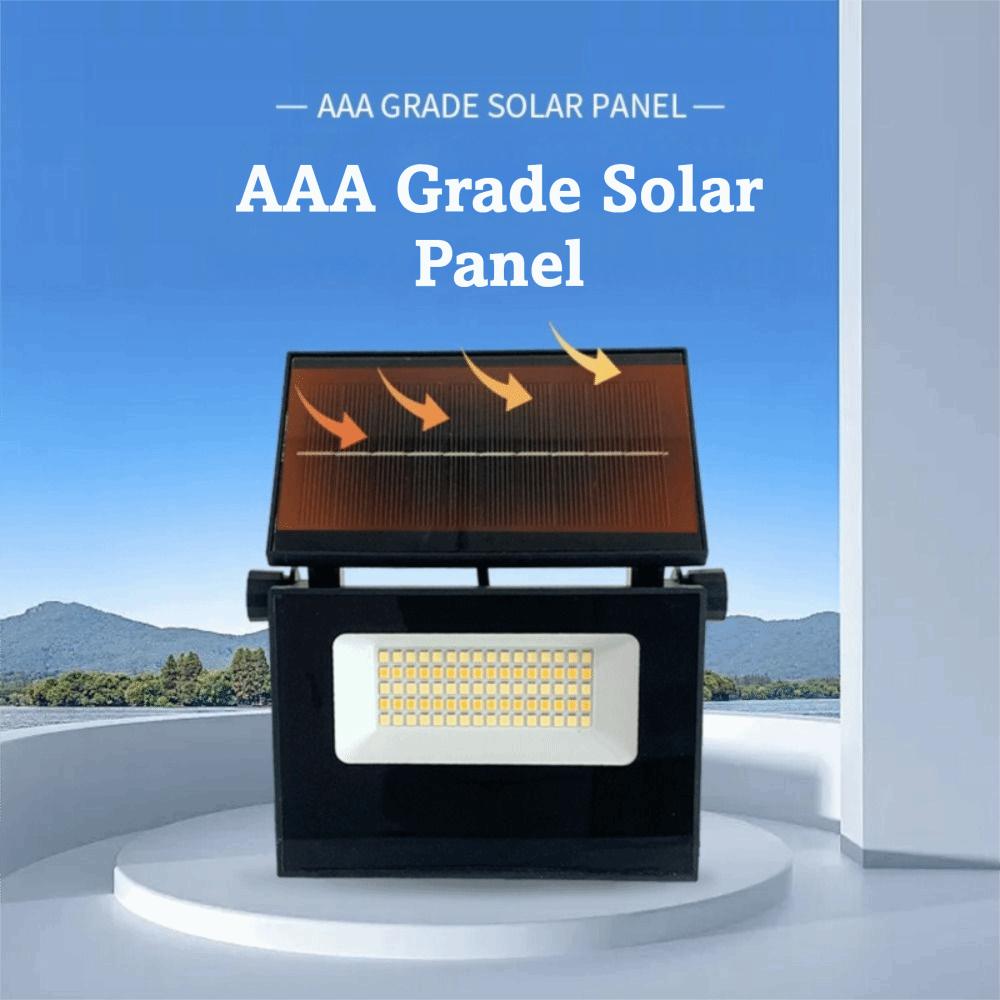 Auto on/Off Solar Garden Floodlight Foldable Design Foldable Wall Lamp Garden LED  Courtyard Wall