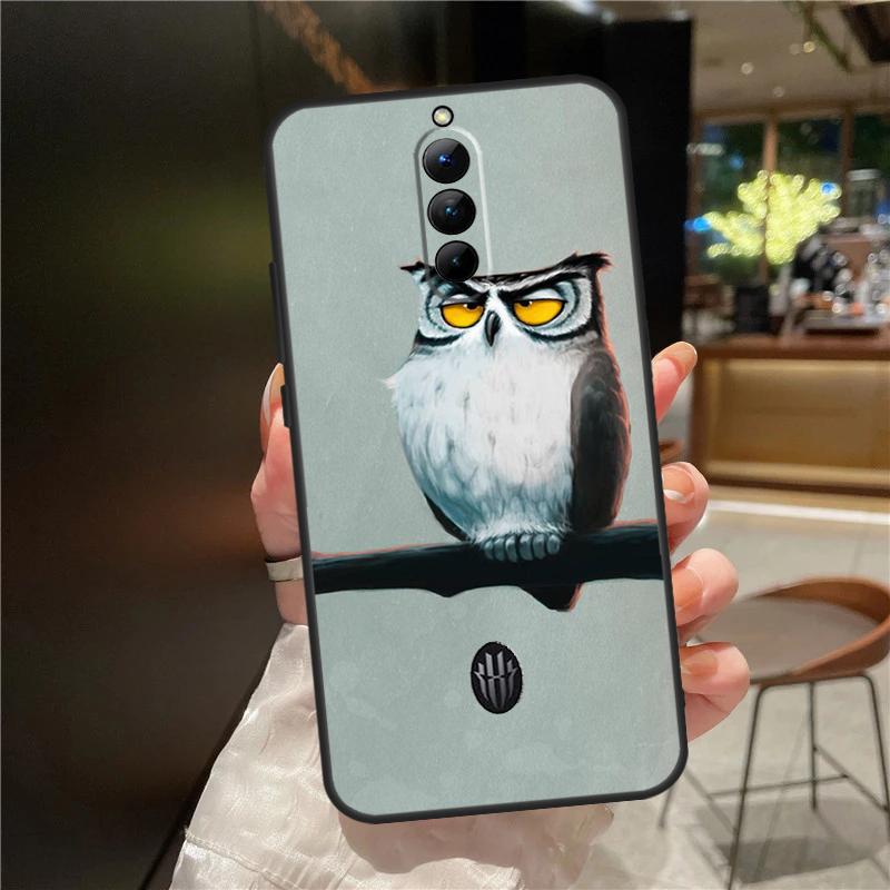 

Милый Мультяшный Чехол-Сова Для ZTE Nubia Red Magic 11 10 8 8S 9 9S 10S Pro Plus 6 7 6S 7S Для RedMagic 10 Air Чехол Red Magic 5G
