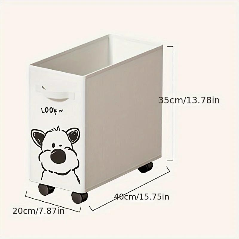 Oxford-Gewebe Wäschekorb Büro Untertisch-Ablageregal Aufbewahrungskorb Tragbar Faltbar Abnehmbare Aufbewahrungstasche