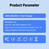 25W Super Fast Charging Macaron USB+PD Charger for EU, US, Korea