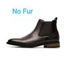 Fashion Mens British Style Autumn Casual Leather Chelsea Business Boot Brown Men Designer Antiskid Dress Ankle Boot Outdoor Oxford Shoes