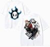 New Harajuku High-street Retro Fashion Loose Unisex High-quality Classic Best-selling T-shirt for BLEACH Anime Fans