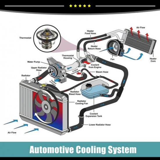 21200-EA000 Engine Coolant Thermostat Housing Assembly for Nissan Altima Sentra