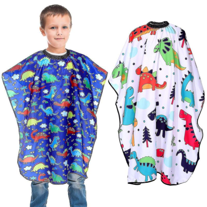 2 Pcs Hairdressing Capes For Children Hair Cutting Covers Haircut Aprons Accessories For Kids