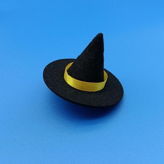 4pcs/set Cute Halloween Car Ornaments Mini Magic Hat Wizard Hat Ornaments Decor