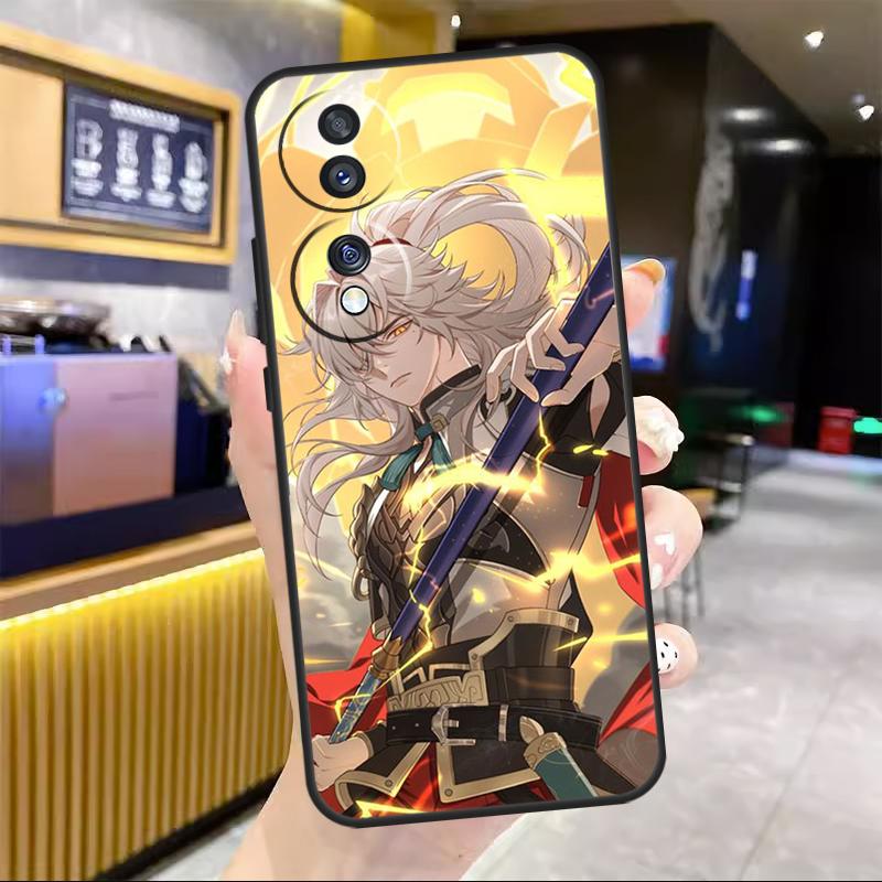 

Чехол Honkai Star Rail JingYuan For Honor Magic 6 7 8 Pro Для Honor 90 70 50 Lite 400 200 X8c X8b X9a X9b X9c X9d Win RT Honor X9d