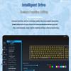 Langtu GK102 Wireless Bluetooth Wired Mechanical Keyboard - Transparent Customizable Design for Girls, Office, and e-Sports Gaming.