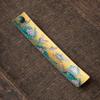 Guochao Antique-Style Ceramic Enamel Incense Holder Ornament for Home Cloisonné Sandalwood Incense Ceremony.
