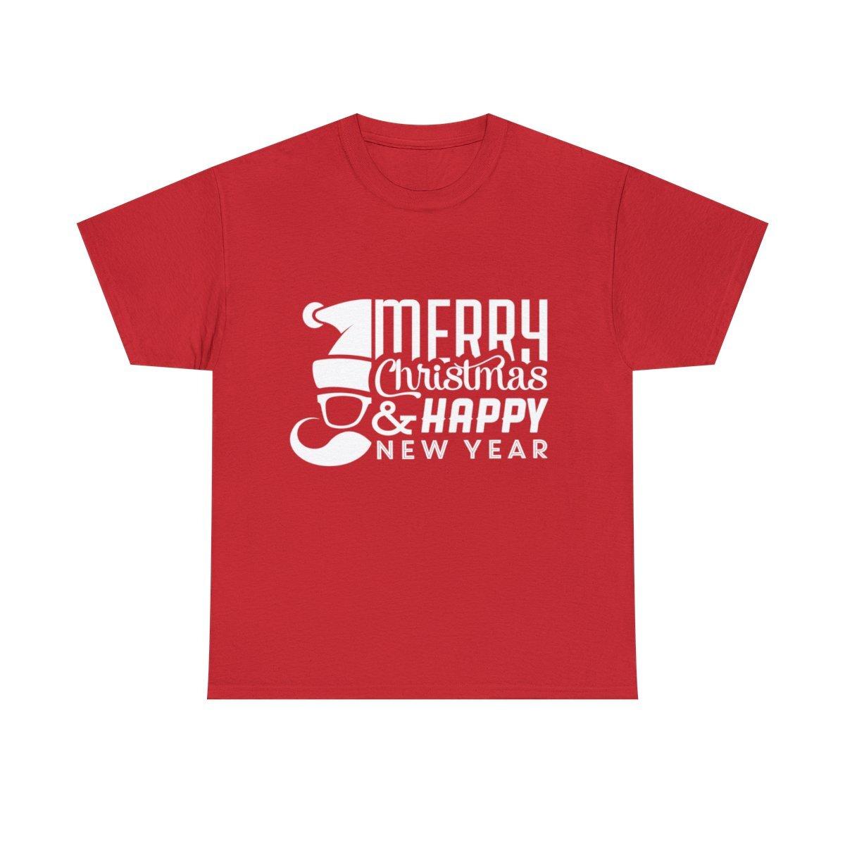 Merry Christmas And Happy New Year Graphic Tee Shirt XL