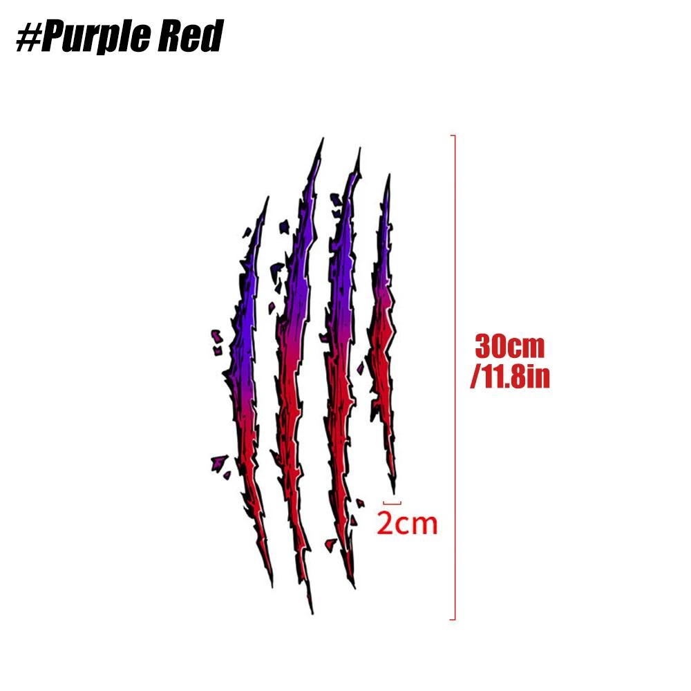 

1 шт. наклейки на автомобиль, царапины, следы от когтей монстра, автофары, бампер, наклейка, водонепроницаемая, автомобильная, мотоциклетная, виниловая наклейка