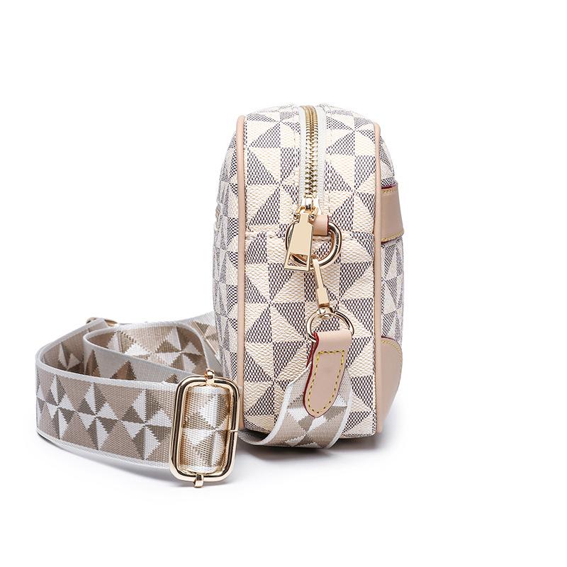 European and American Printed Bags European and American Fashion Versatile One Shoulder Crossbody Bag Classic Retro Printed Bag Trendy