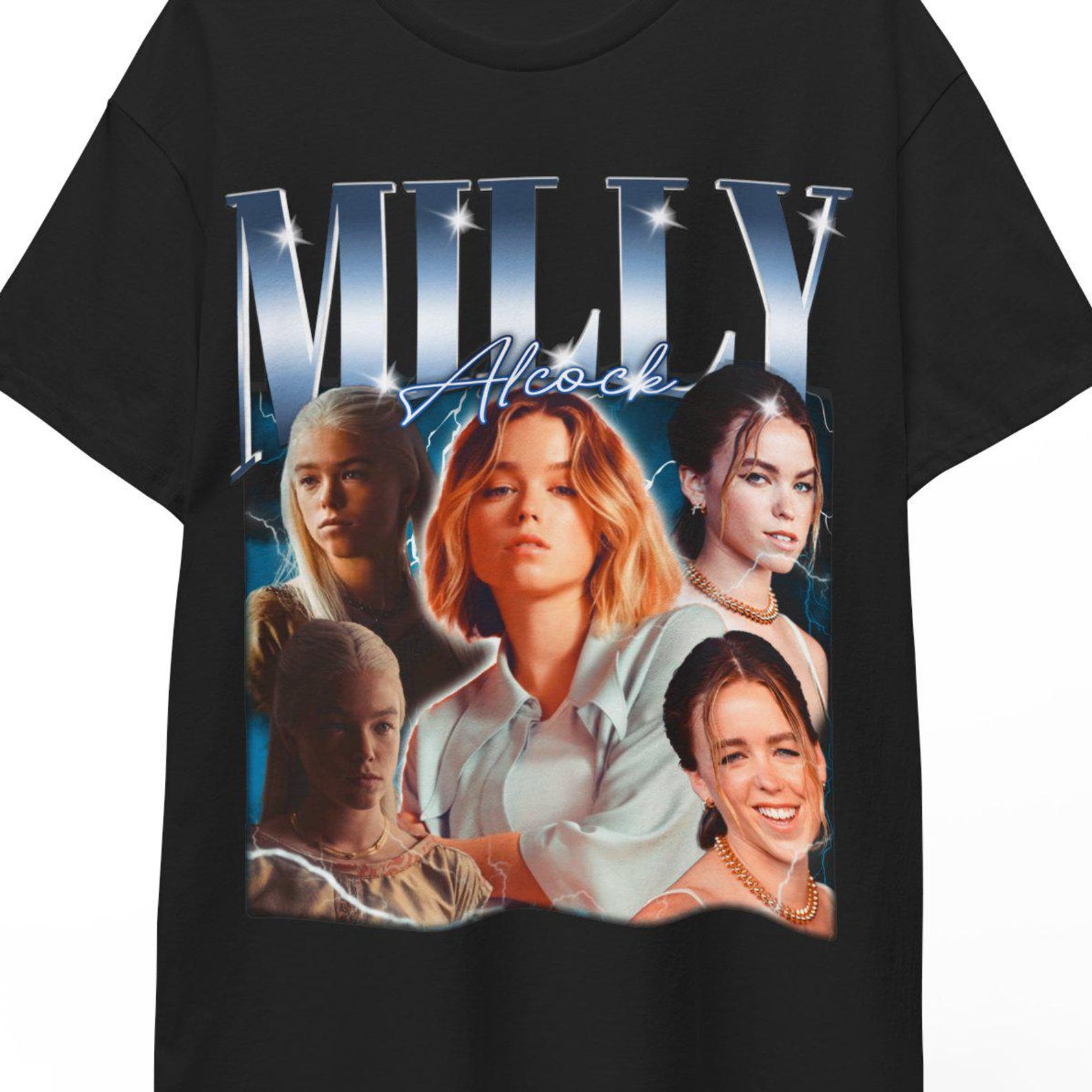 Milly Alcock Tees, Milly Alcock Shirt, Milly Alcock Tshirt, Milly Alcock Sweatshirt, Milly Alcock Retro Clothing, Milly Alcock Poster 4XL