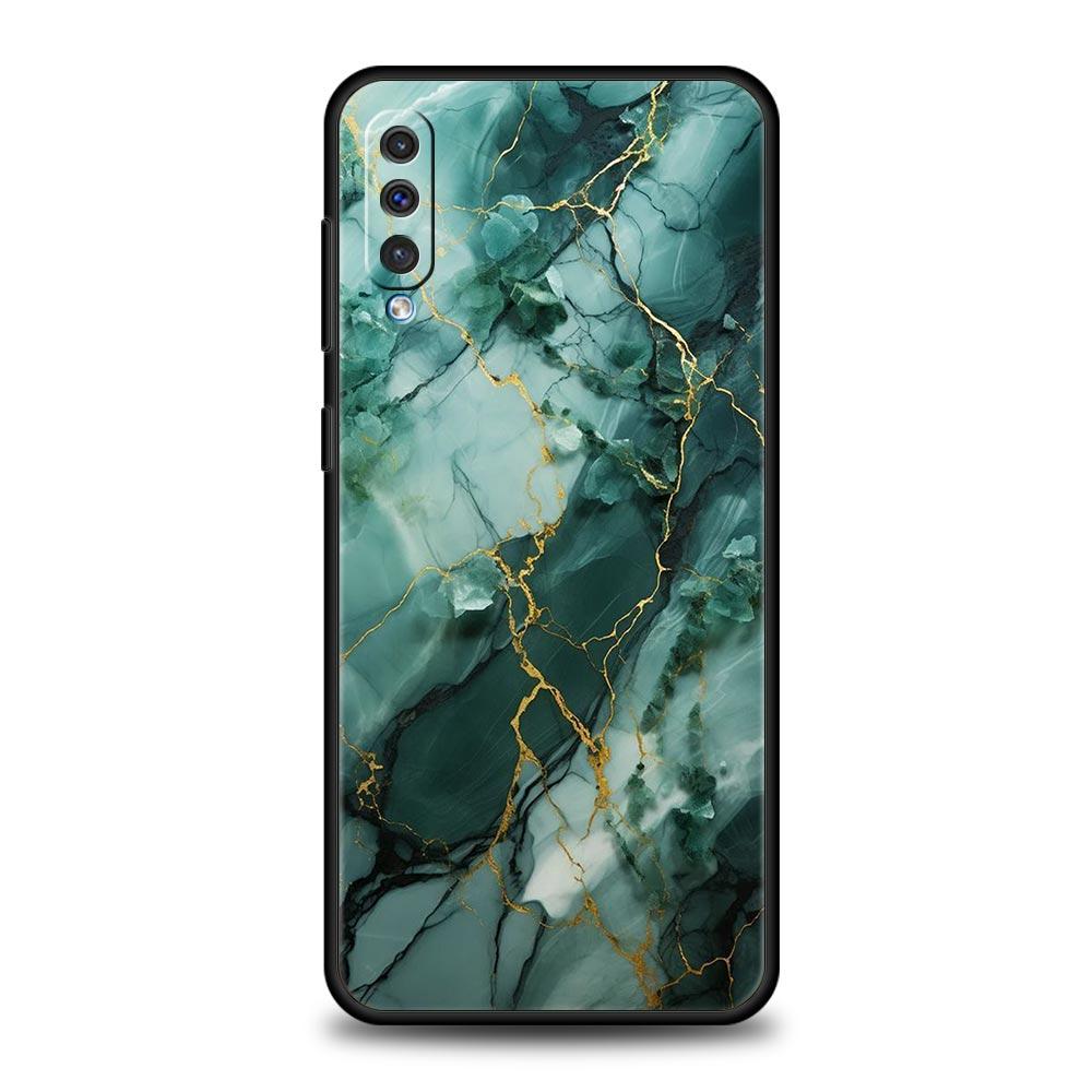 Marble Stone Phone Case For Samsung A56 A36 A26 A54 A52 A24 A14 A50 A72 A70 A06 A12 A22 A34 A42 A32 A04s A16 5G Cover