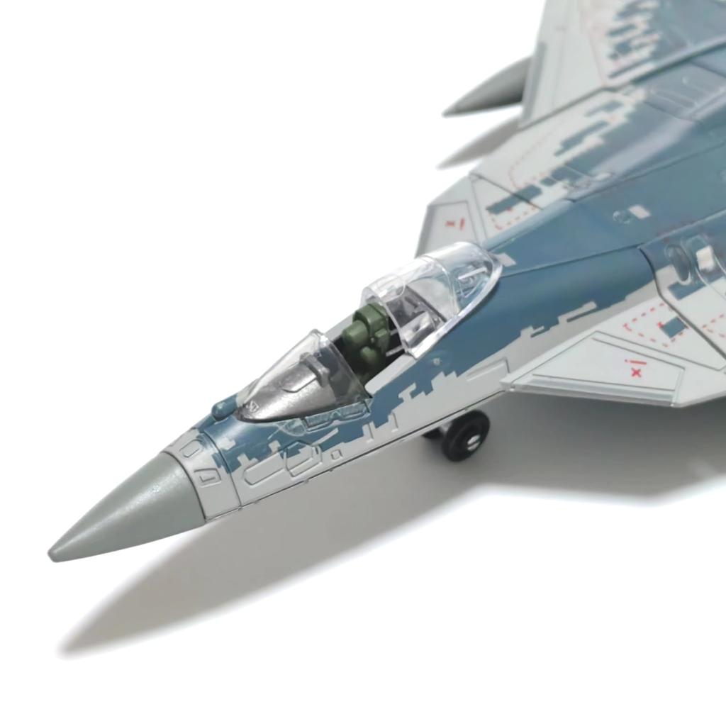 Plastic SU-57S Military Aircraft Model 1/72 Russian Fifth Generation Stealth Fighter Building Airplane Kit Toys Gift Collection