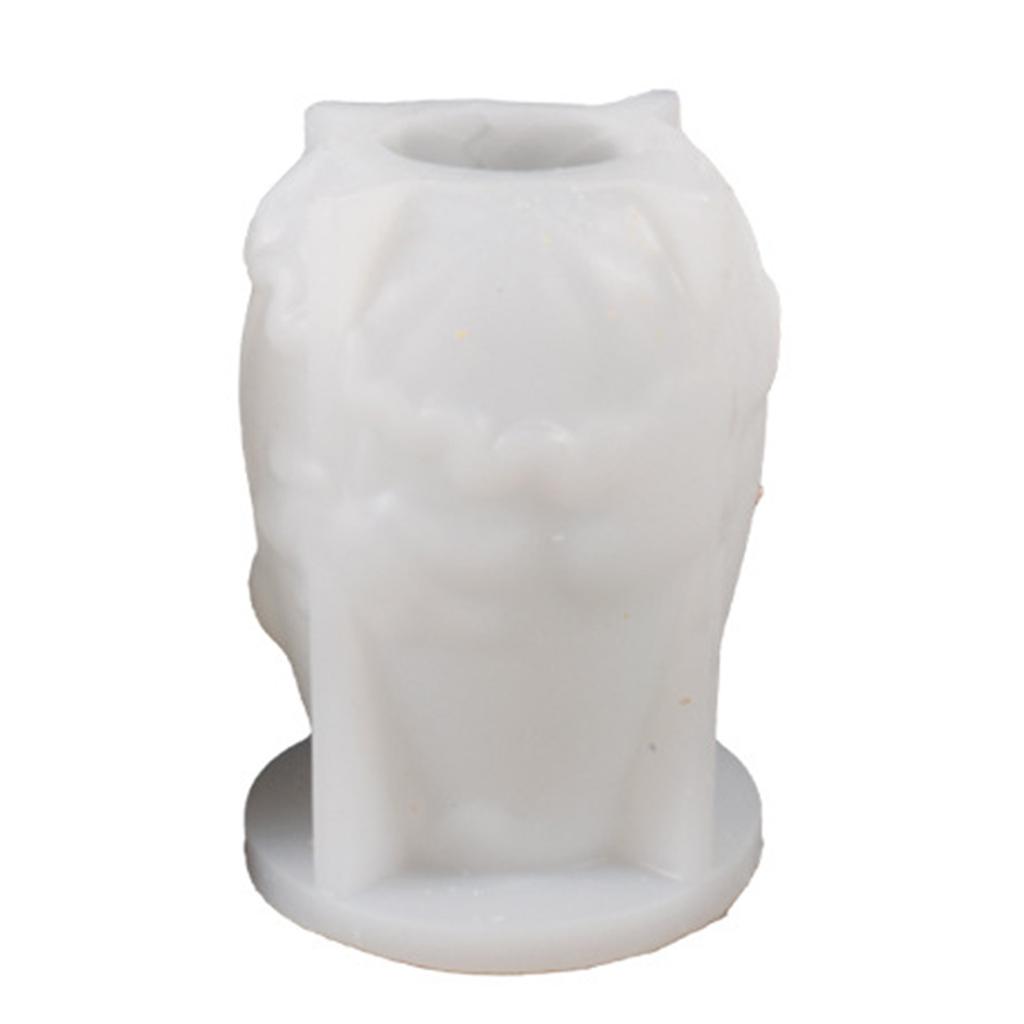 Embossed Flower Vase Mould Flexible Silicone Mold for Flower Planter Handmade Home Decoration Jewelry Molding Tool