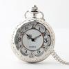 Quartz Movement Pocket Watch Steampunk Chain Watches Fashion Accessory Clock Necklace  Best Gift