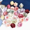 5/10/20PCs Rose Artificial Flowers Head Silk Fake Flowers For Home Decor Christmas Party Wedding Decoration DIY Wreath Accessories