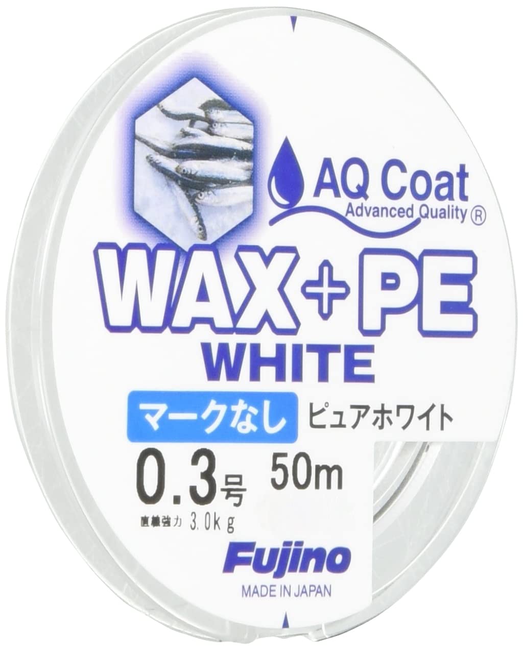 

Fujino WHITE 50м Без следов Чисто белый W-35 WAX+PE 0.3