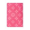 Louis Vuitton Passhülle Monogramm Origine Rose Band Leinwand Geldbörsen Damen Rosa M27615