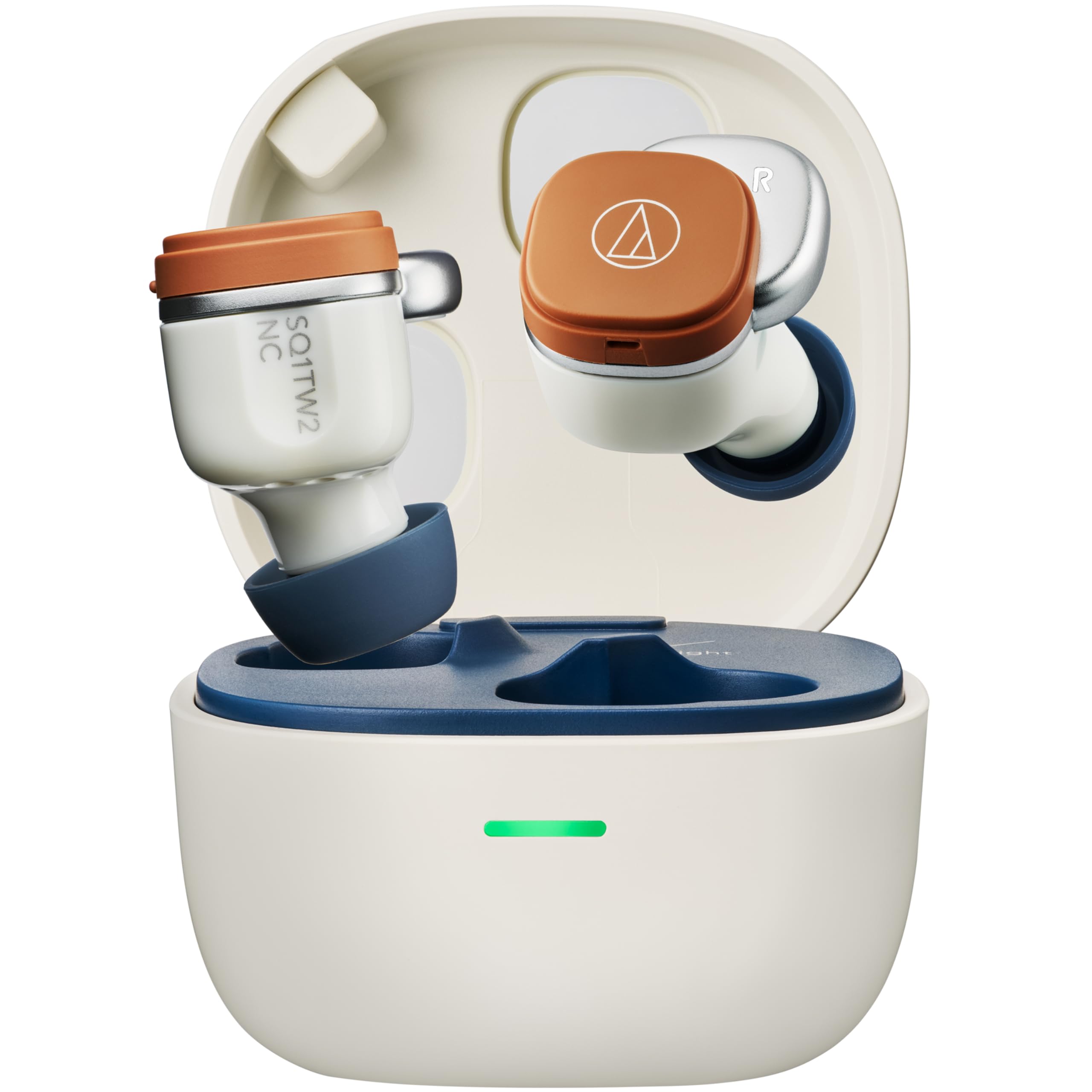 

Audio Technica ATH-SQ1TW2NC WCM(E) Noise-Canceling Wireless Earphones Bluetooth True Wireless IPX5 Waterproof Wireless Charging Multipoint Ambient