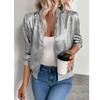 New Autumn Winter Casual Fashion Classic Sequined Nightclub Coat