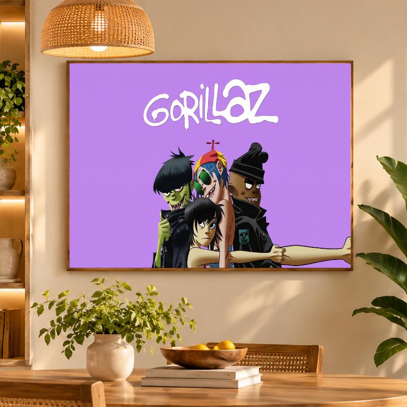 5D Diamond Painting Gorillaz DIY Full Drill Diamond Art Kit Home Decoration