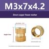 M1-M10 Knurled Brass Heat Insert Nut for Injection Molding