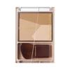 Cezanne Blend Color Shading 01 Warm Tone 5.0g Three-color that allows you create your preferred shadow colors.