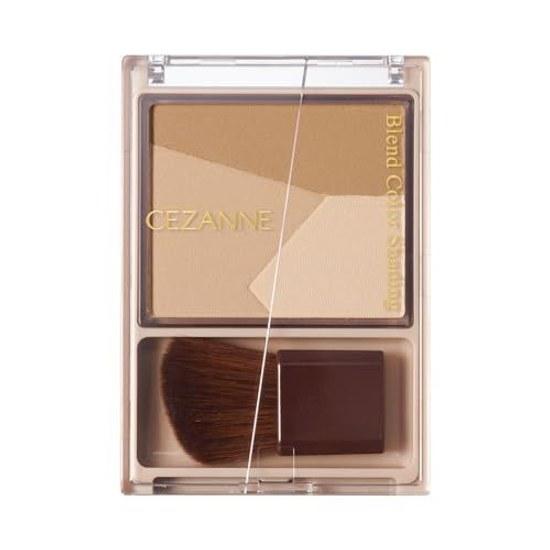 Cezanne Blend Color Shading 01 Warm Tone 5.0g Three-color that allows you create your preferred shadow colors.
