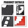 For 4Runner 2010- Center Gear Shift Panel Cover Trim Carbon Fiber Accessory