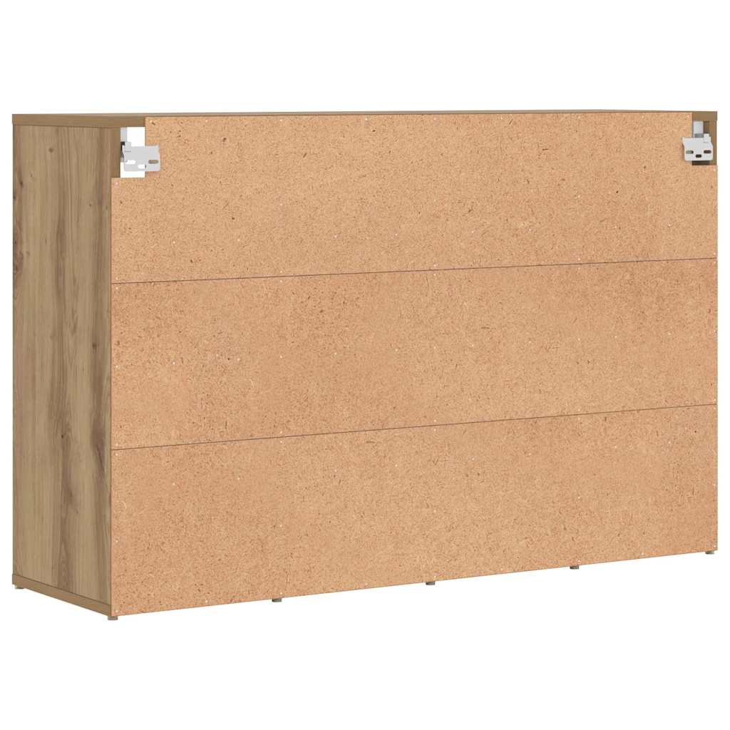 Shoe Cabinet Artisan Oak 103 X 30 X 67 Cm Particleboard