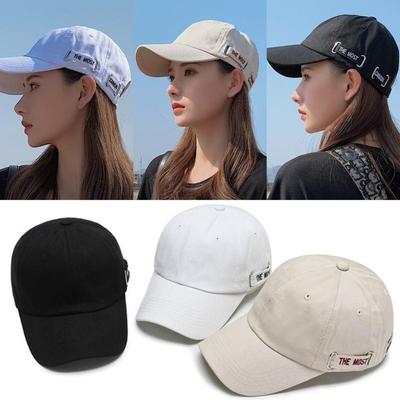 Soft Sun Cap Letter Embroidery Duck Tongue Hat New Baseball Cap  Spring Summer