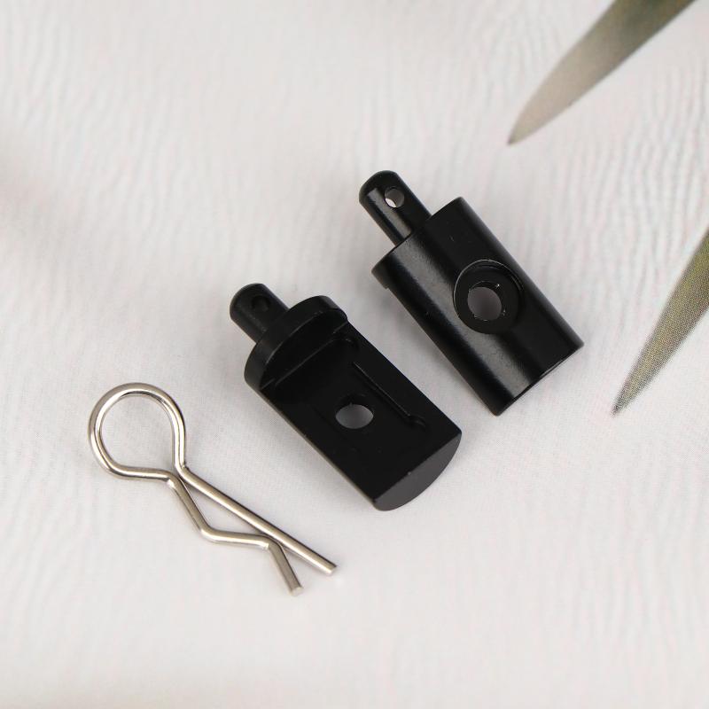 Aluminum Alloy Rc Car Body Mounts Compatible For Tamiya Cw-01 Lunch Box Rc Car Chassis Upgrades Parts Replace Accessories