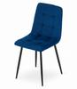 KARA chair - navy blue velvet x 2