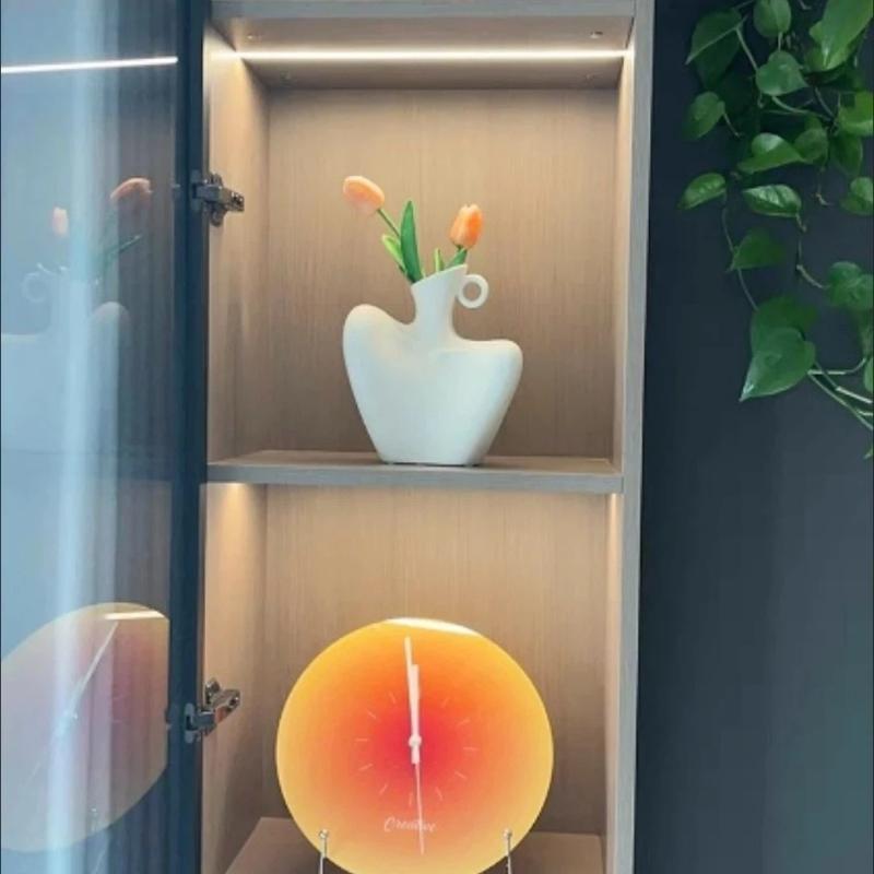 Kreative menschliche Figur Keramikvase für Wohnzimmer Heimdeko