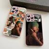 F-Frank Singer Ocean Tempered Glass For Iphone 14 13 12 11 Pro Mini XS MAX 14Plus X XS XR Cover