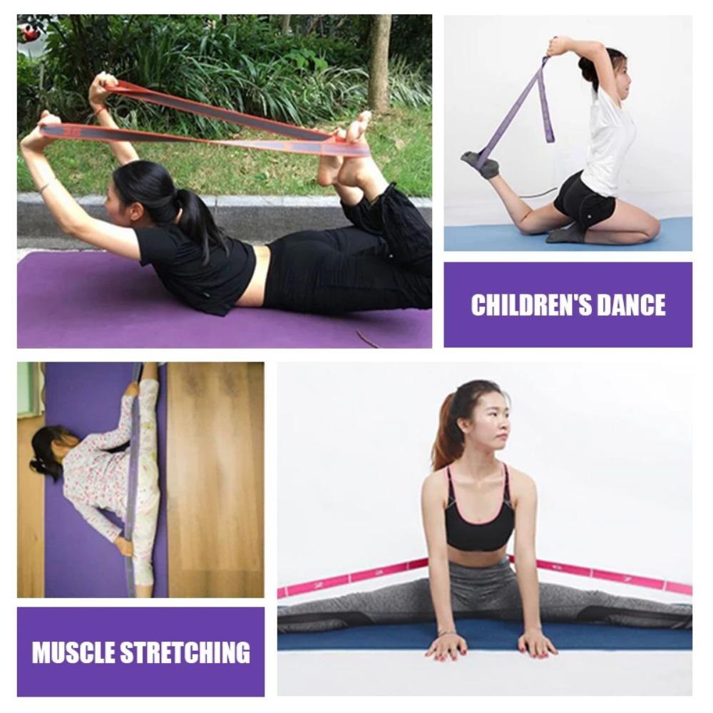 Benzi elastice de rezistență pentru yoga, copii, adulți, antrenament de dans, sală de gimnastică, acasă, Pilates, exercițiu, curea de tragere, curea de fitness, sport