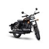 Royal Enfield Black "Sprocket Drum" For "Old Classic & Bullet 350 & 500cc"