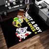 1pz Tappeto Area Tyler & Snowi - Morbido, Lavabile Antiscivolo Tappetino da Interno per Sedie da Ufficio, Soggiorno, Ufficio Domestico Tappeto Decorativo