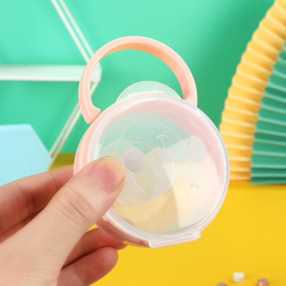 Useful Portable Dust-proof Infant Supplies Nipple Storage Case Baby Pacifier Box Soother Container