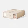 1/2Pcs Closet Organizer Box Bed Sheet Holder with Reinforced Handle Large Capacity Foldable Design Duvet Covers Blankets Storage Case
