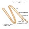 Umhängetasche Flache Kette Schultergurt Metallzubehör DIY Diagonaler Span Taschenriemen Kette Abnehmbar