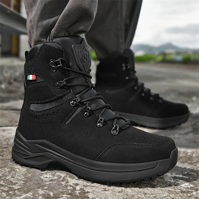 Men Tactical Boot Brand Military Original Hunting Hiking Shoes Unisex Training Lace Up High-Top Boots Desert Army Climbing Shoes