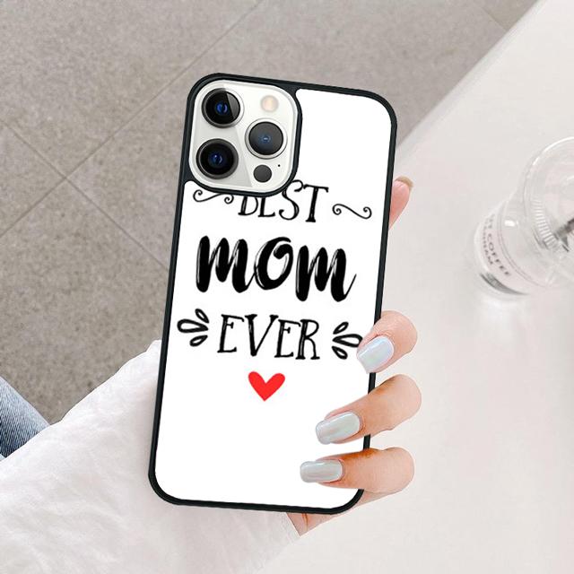 Best Mom Never Coque Shell For iPhone 17 Air 15 16 14 13 12 Pro Max 11 Pro Max Plus Phone Case Cover