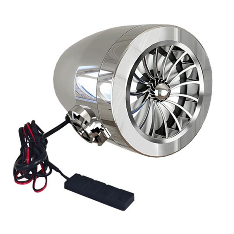Waterproof Motorcycle WirelessSpeaker Built In Phone Charging For Outdoor Riding Clear Sound And Shockproof Construction