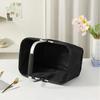 Foldable Aluminum Frame Basket With Large Zippered Side Pockets, Foldable Oxford Cloth Shopping Tote Bag, Insulated Picnic Bag
