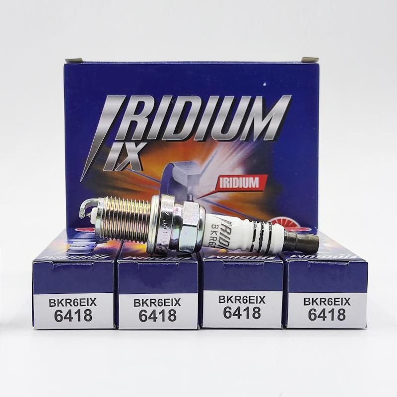 4 stk BKR6EIX 6418 Iridium Power Tennplugg For Volvo Porsche BMW Suzuki BKR6EIX-6418 Biltilbehør
